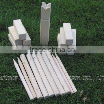 wooden kubb