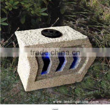 Lantern Sculpture Granite Stone/Outdoor Stone Japanese Garden Lantern photo-6