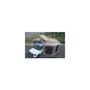 Side Tents with retractable 270 degree vehicle awning for car awning tent