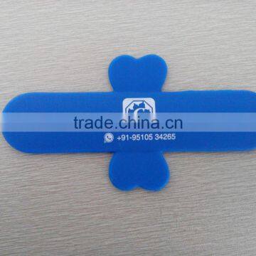 China Manufacturer Supply Fancy New Design Silicone Mobile Phone Card Holder With High Quality
