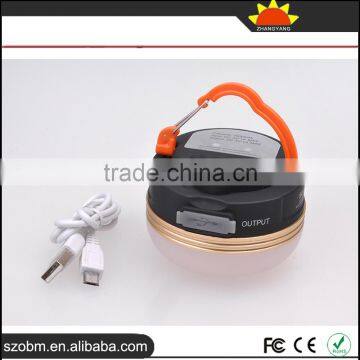 Hiking USB Rechargeable LED Outdoor Camping Lantern Light photo-3