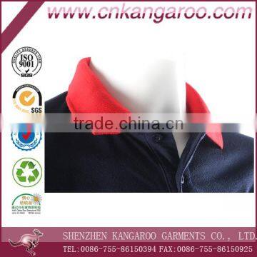 2016 Black Cotton Mens Polo Shirt photo-5