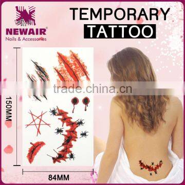 Long Lasting Printing Fashionable Design Water Transfer Body Temporary Tattoo photo-3