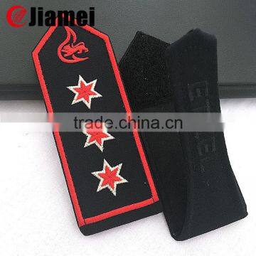 Custom country military uniform shoulder embroidered epaulet