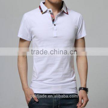 Wholesale High Quality 100% Cotton Plain Sport Polo Shirt for Men photo-2