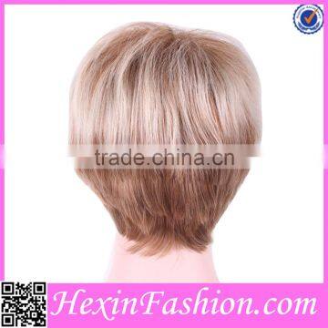 Hot Sale Wine Red Synthetic Hair Wig Wholesale photo-4