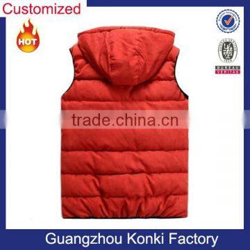 100% Polyester Shell Windproof Winter Warm Work Quilted Womens Vest photo-2