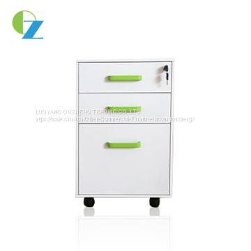 Top seller 3 drawer mobile pedestal / movable cabinet / storage cabinets