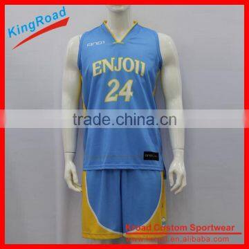 Kroad Professional Customized Sports Sleeveless Basketball Jersey