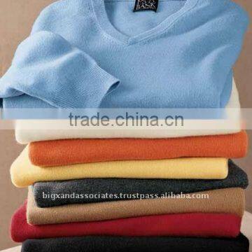 Men's V-neck Knitted Sweaters