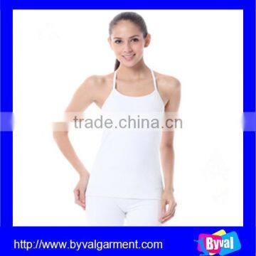 2015Hot Colorful Tank Tops For Women Soft Single Layer Girls