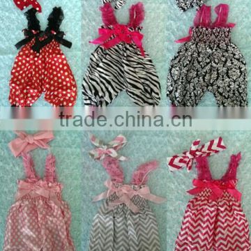 2015 New Baby Girls Rompers New Chevron Satin Romper Zig Zag Knicker Bockers Chatter Marks Baby Bubble Knickers Baby Knickers