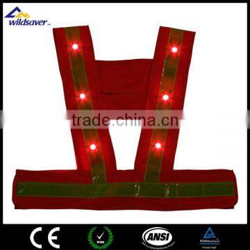 High Visibility Reflective School LED Child Safety Vest photo-3