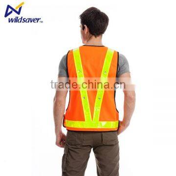 Flashing Led Safety Clothing Wholesale/safety Reflective Material for Clothing photo-5