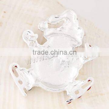 Christmas Jewelry Brooch Zinc Alloy Snowman Gift Christmas Jewelry Brooch