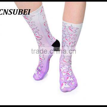 3D digital print sublimated socks