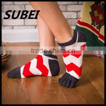 Men's Cotton Five Fingers Toe Socks photo-2