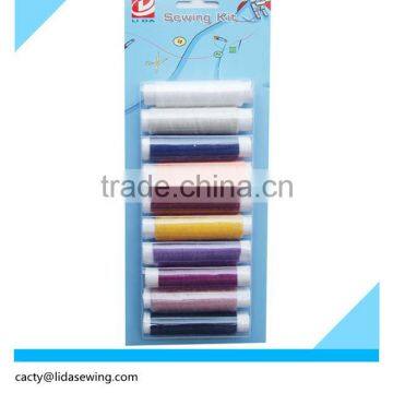 Multifunctional good quality home used spun polyester sewing thread