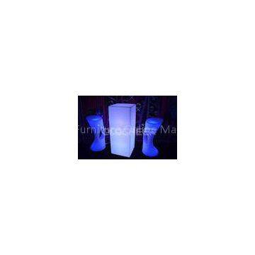 RGBW Wireless Highboy Led Bar Table Disco Bar Club illuminated Furniture