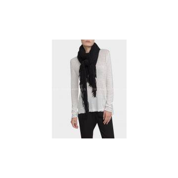 ladies knitted  pure cashmere scarf