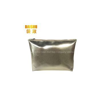 Gold Cosmetics Travel Pouc