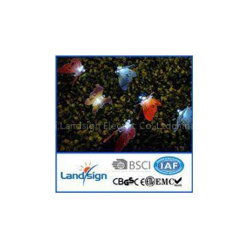 solar light factory landsign XLTD--118 10*white LED plastic solar string lights outdoor