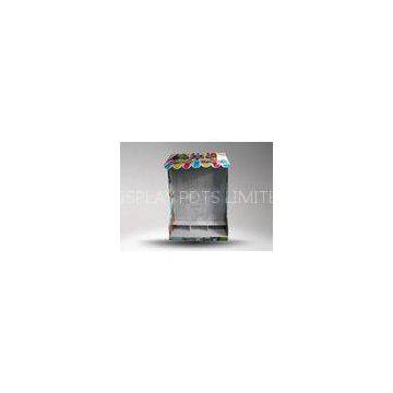 Customized Flexible Grey Paper Cardboard Hook Display With KT Board