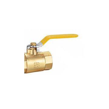 Brass Material Straight Through Ball Valve