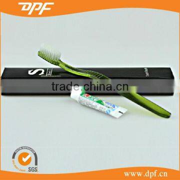 Hotel and travel use disposable dental kit