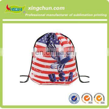 Making drawstring bag with your own design