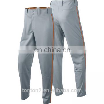 Wholesale custom baseball pants for men