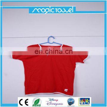 red color magic compressed gym t shirt with short sleeve