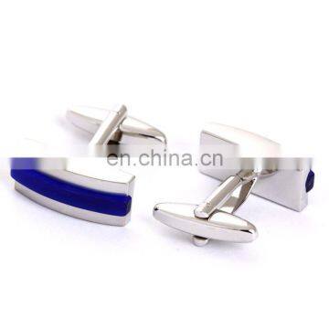 2015 Fashion Blue Stone Cufflink Men's Gift photo-3