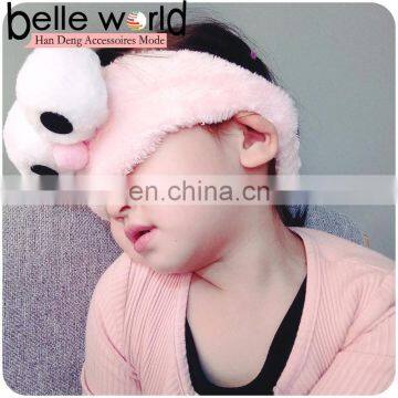 High Quality Big Eyes Headband Makeup Plush Headband Wholesale photo-5