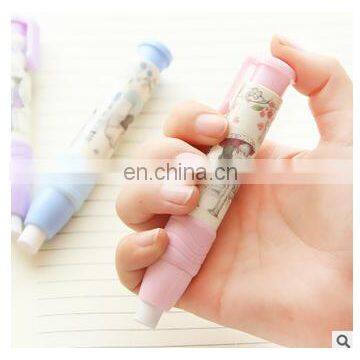 Originality Beautiful Cartoon Pressing Eraser Pencil Rub School Child Award School Painting Supplies photo-4