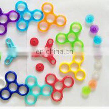 2017 Finger Spinner Toy Titanium Alloy Frame Hand Spinners Star Polish Bearing For Autism Anxiety Stress Relief