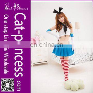 Lovely shoulderless school girl costumes country girl