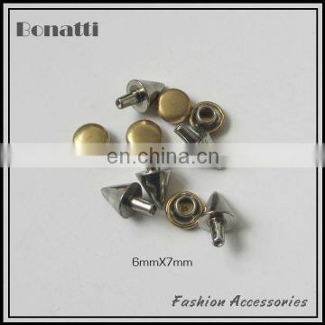 zinc alloy studs for coats