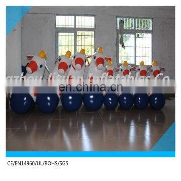 inflatable bouncing horse for horse racing /inflatable jumping horse