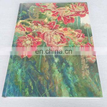 Customized perfect binding hardcover book matt printing album with cheap price