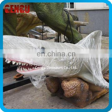 Realistic 3D Rubber Shark Model Robotic Shark