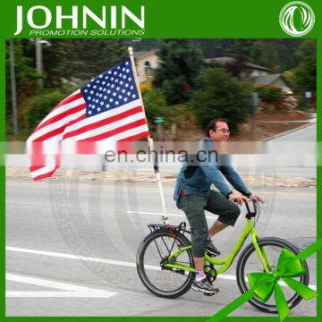 2015 promotional polyester cheap custom bike flag