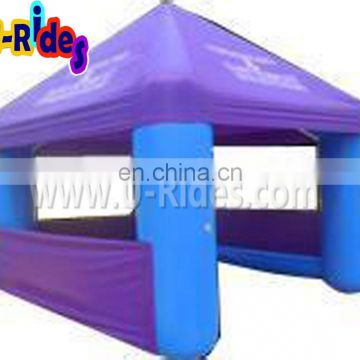 customized inflatable booth tent with roof for exhibition