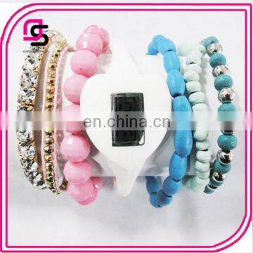 2014 China Supplier Bracelet Set Digital Wrist Watch