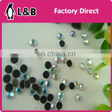 colorful Grade AA Chinese hot fix rhinestone