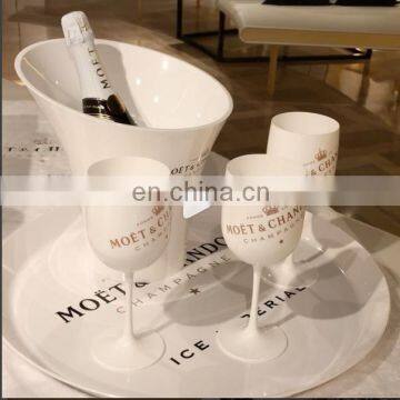 Moet&Chandon ice bucket and Moet ice cube tray