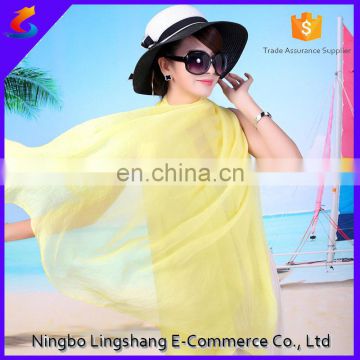 2016 Spring Fashion chiffon scarf long lady pashmina scarf