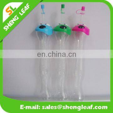 Creatic new design plastic juice bottle with fruit or milk