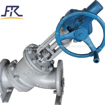 Manual Operation Y Type Slurry Valve for Alumina slurry