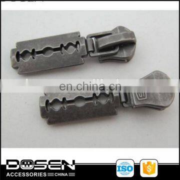 New high fashion rolling plating zipper slider, good quality zipper puller